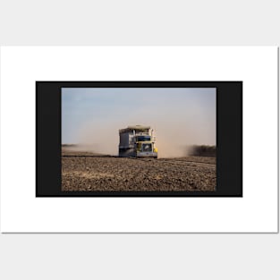 Truck in the dust. Posters and Art